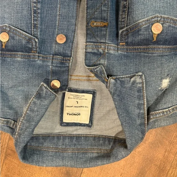 Sonoma The Everyday Jean Jacket - Picture 2 of 5